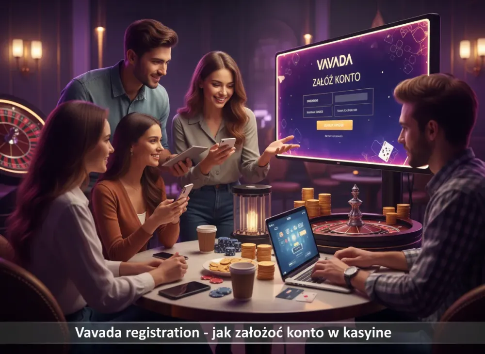 Vavada registration - jak założyć konto w kasynie